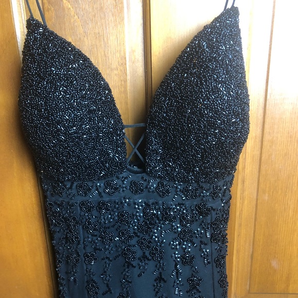 Black Long Dress - Picture 1 of 3